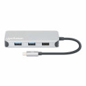 "MANHATTAN USB-C 8-in-1 Dockingstation HDMI RJ45 3xUSB-A"