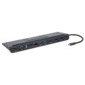 "MANHATTAN USB-C 11-in-1-Dockingstation MST für drei Monitore"