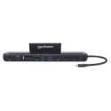 "MANHATTAN USB-C 11-in-1-Dockingstation MST für drei Monitore"