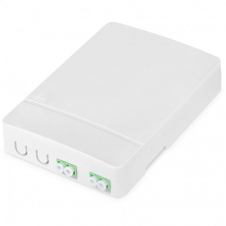 "DIGITUS FTTH Gehäuse mit 2 x LC/APC DX Kupplung"