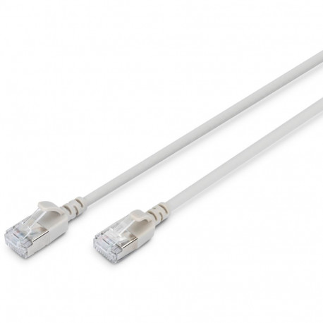 DIGITUS CAT 6A F/FTP Slim 1,00m hall patch-kaabel