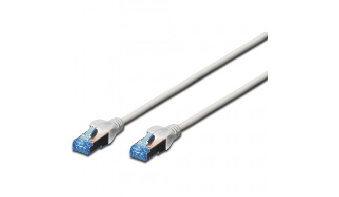 "DIGITUS Patchkabel Cat5e SF/UTP Ste. RJ45 0,50m grau Polybeutel"