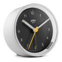 "Braun BC 12 WB Quarzwecker wei"