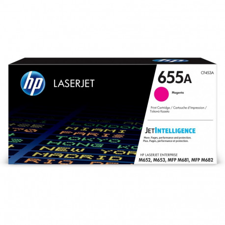 "HP 655A Original LaserJet Toner Magenta"