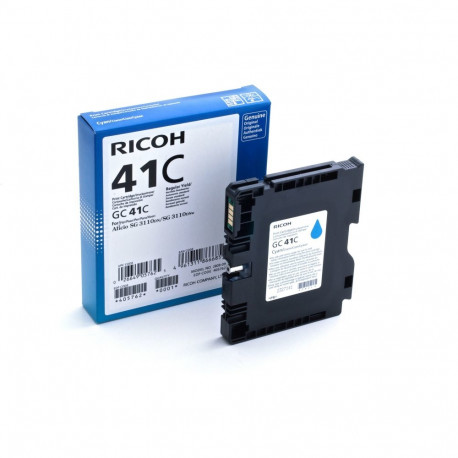 "Ricoh Tinte 405762 cyan GC41C bis zu 2.200 Seiten ISO/IEC 24711"