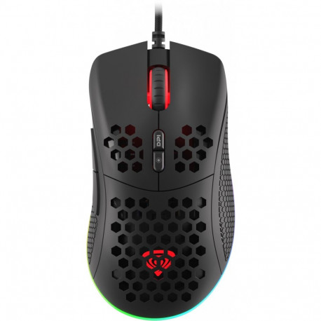 "Genesis Gaming Maus KRYPTON 555 RGB kabelgeb. schwarz"