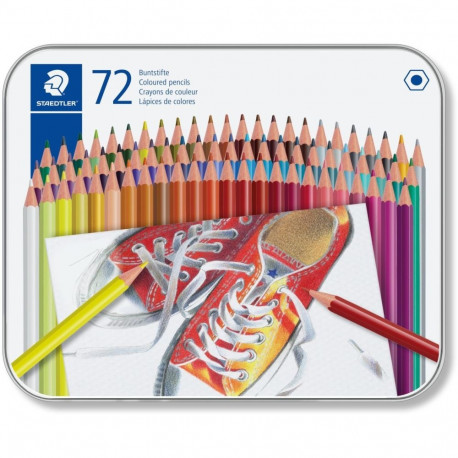 "STAEDTLER Buntstift hexagonal 72ST"