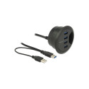 "DELOCK Tisch-Hub 4 Port USB 3.0"