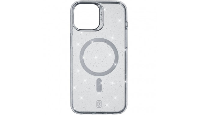"Cellularline Sparkle MagSafe Case MAG iPhone 15 trans."