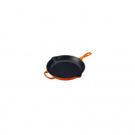 "Le Creuset Brat- und Servierpfanne Gusseisen Ofenrot 23 cm"