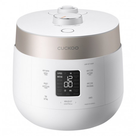 "Cuckoo Reiskocher 1.80l CRP-ST1009F Twin Pressure grau"