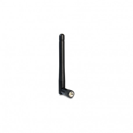 "DELOCK WLAN 802.11 ac/a/b/g/n Antenne SMA Stecker 2 dBi omnidirektional mit Kippgelenk schwarz"