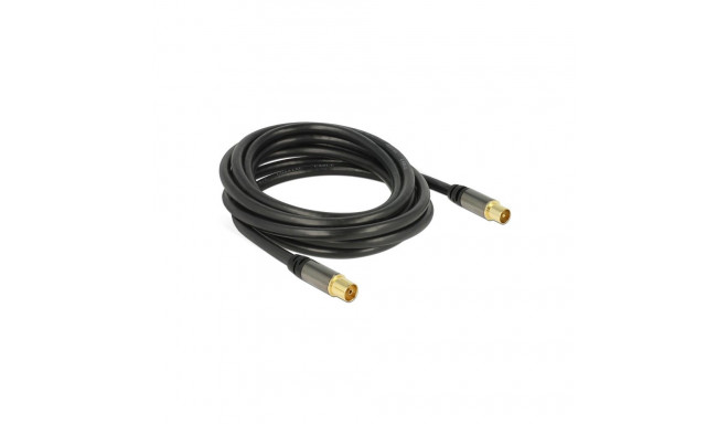 "DELOCK Kabel IEC Stecker > IEC Buchse RG-6/U 3m"