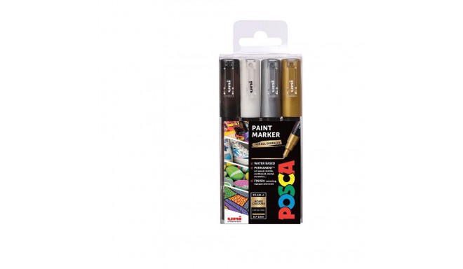 "POSCA Marker UNI PC-1MC 4er Set"