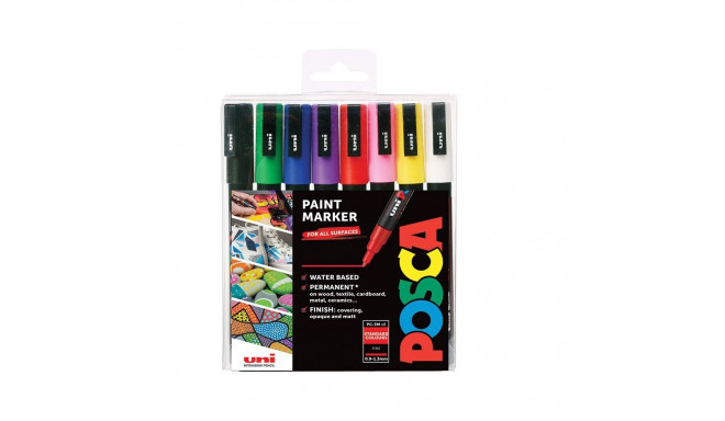 "POSCA Marker UNI PC-3M 8er Set"