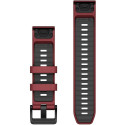 "Garmin Ersatzarmband QuickFit 22mm Silikon Marsala/Graphit"