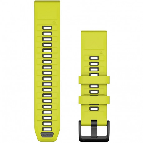 "Garmin Ersatzarmband QuickFit 22mm Silikon Amp Yellow/Graphit"
