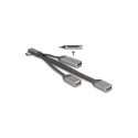 "DELOCK 2 Port USB Hub inklusive SD und Micro SD Card Reader mit USB Type-C Anschluss"