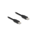"DELOCK USB 2.0 Type-C Spiralkabel Stecker-Stecker 0.45-0.75m"