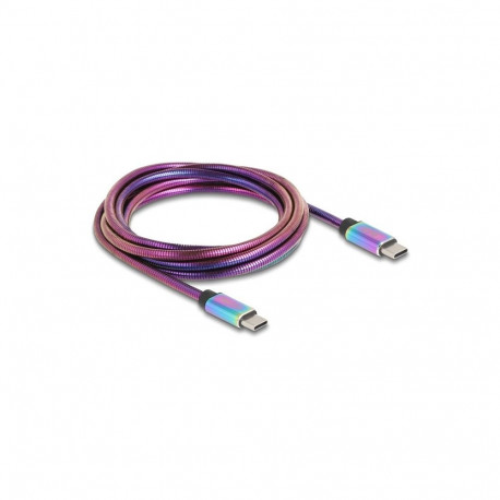 "DELOCK USB-C 2.0 Kabel Stecker zu Stecker PD 3.0 60W 2m"