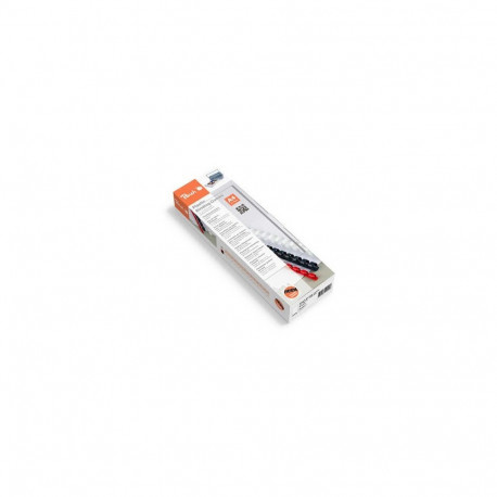 "Peach Binderücken weiß 8 mm 100er-Pack"