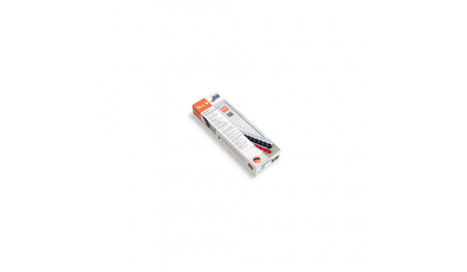 "Peach Binderücken weiß 8 mm 100er-Pack"