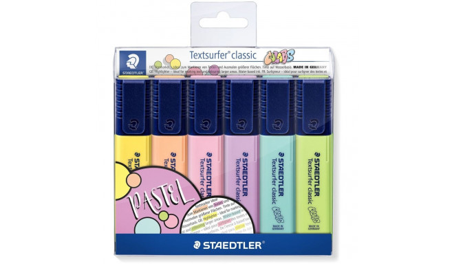 "STAEDTLER Textmarker Textsurfer clas 6St Etui"