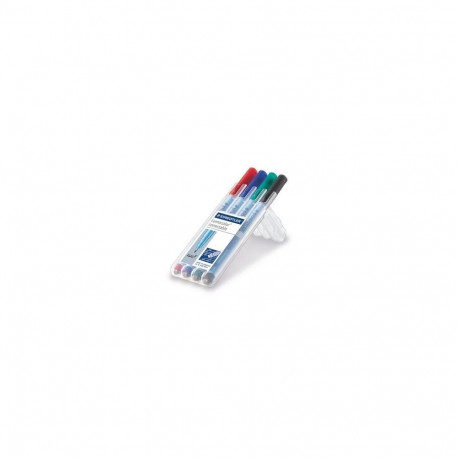 "STAEDTLER Folienstift Lumocolor correct F 4ST"
