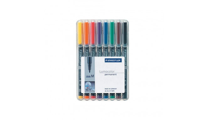 "STAEDTLER Folienstift Lumocolor M perm 8St"