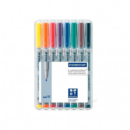 "STAEDTLER Folienstift Lumocolor M nonperm 8St"