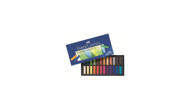 "FABER-CASTELL Softpastellkreiden Mini 24er Kartonetui 5 Stk"