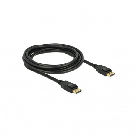 "DELOCK Kabel DisplayPort 1.2 Stecker > DisplayPort Stecker 3 m schwarz 4K"