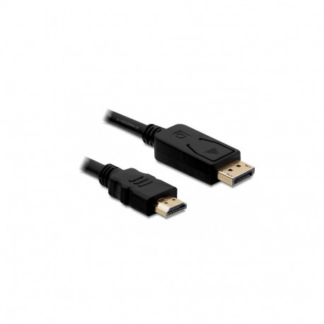 "DELOCK Kabel Displayport Stecker > HDMI Stecker 1m"
