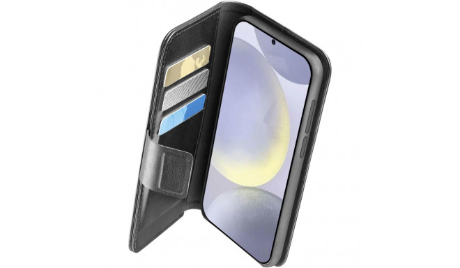 "Cellularline Book Agenda 2 Case fr Samsung S25 Black"