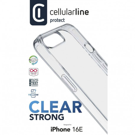 "Cellularline Clear Strong Case fr Apple iPhone 16e"