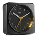 "Braun BC 03 B Quarzwecker analog schwarz"