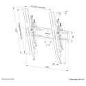 "Wandhalterung. neigbar. für 32-65"" Bildschirme 60KG WL35S-850BL14 Neomounts"