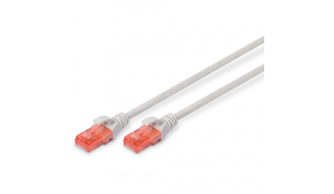 "DIGITUS CAT 6 U/UTP Patchkabel - LSZH. 25m. grau"