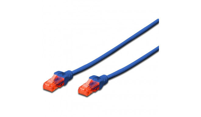 "DIGITUS CAT 6 U/UTP Patchkabel - LSZH, 0,25m, blau"