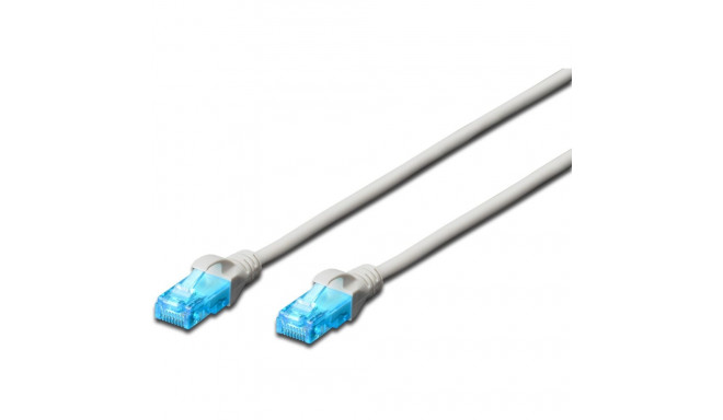 "DIGITUS Patchkabel RJ45 U/UTP CAT5e 1.50m grau"