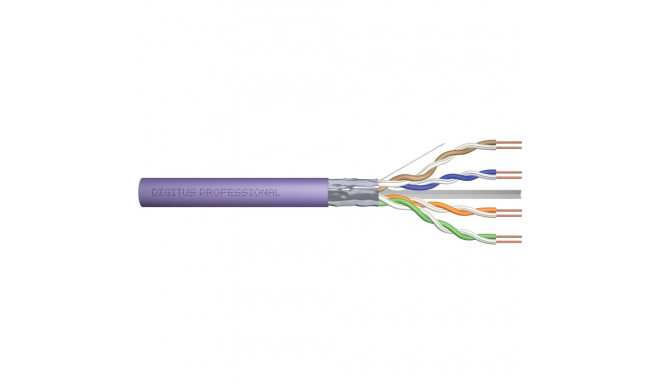"DIGITUS Instal-kab Cat6 F/UTP tw.Pair 305m violett"