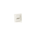 "Equip RJ45 Dose 2xRJ45 Cat5e Inputz RAL 9010 Reinweiß"