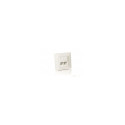 "Equip Unterputzdose +Frontplatte 2xRJ45 Cat5e 45° RAL 1013"