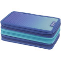 "Herlitz TriCase 31tlg Dip Dye Blue/Turquoise"