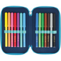 "Herlitz TriCase 31tlg Dip Dye Blue/Turquoise"
