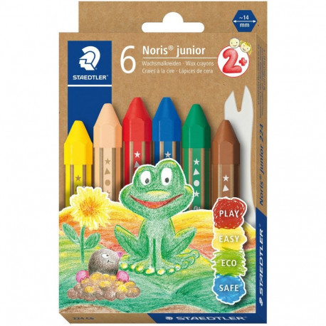 "STAEDTLER Wachsmalkreide Noris junior 6 Stk. retail"