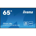 "IIYAMA 164.0cm(65"") LH6541UHS-B1AG 16:9 3xHDMI+USB IPS (Speditionsversand)"