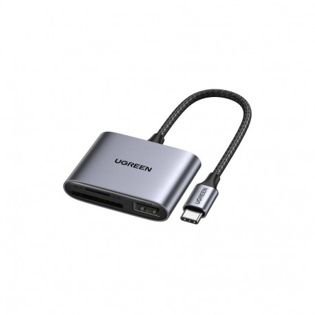 "UGREEN USB-C to SD/TF + USB 2.0 Memory Card Reader"