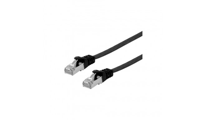"Equip Patchkabel Cat6A U/FTP 2xRJ45 3.00m sw Flach LSZH Polybeutel"