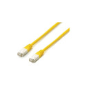 "Equip Patchkabel Cat6A S/FTP 2xRJ45 0.50m gelb Plat.LSZH Polybeutel"